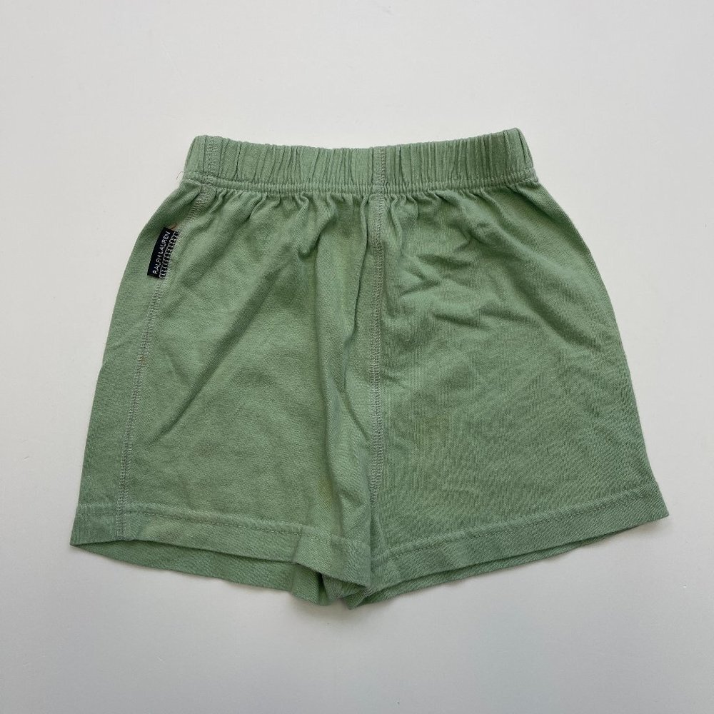 Ralph Lauren Green Cotton Shorts Small (3-6M)